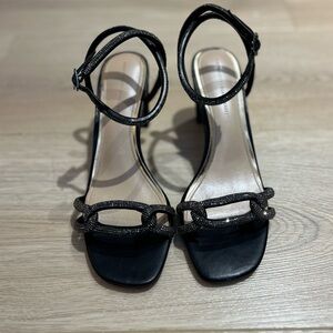 White House Black Market Dome Strappy Heels size 8.5